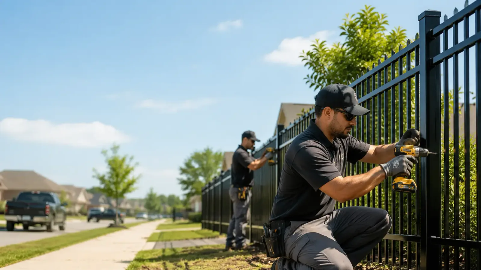 Metal Fence Installation in Haworth, NJ